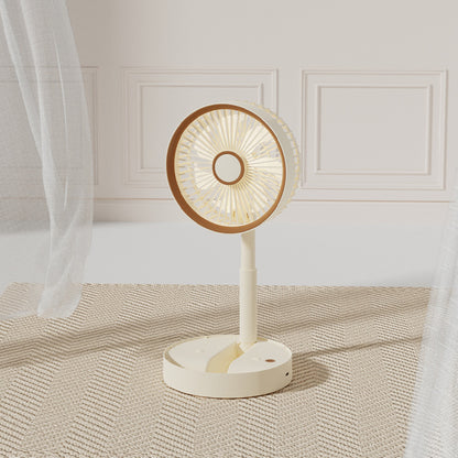 Unisex Tragbarer Tischventilator mit flexibler Neigung und USB-Ladefunktion Brehn