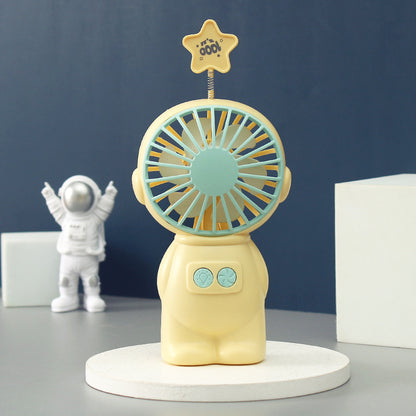Unisex Tragbarer Mini-Lüfter im verspielten Figuren-Design Brehn