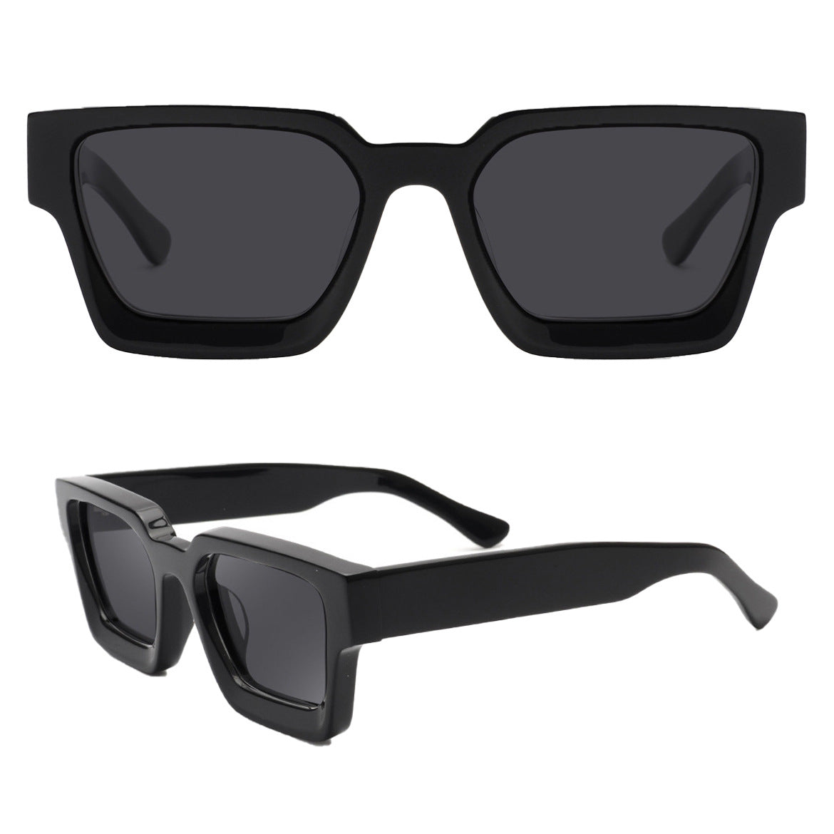 Damen Sonnenbrille mit quadratischem Rahmen und polarisierten Gläsern Brehn