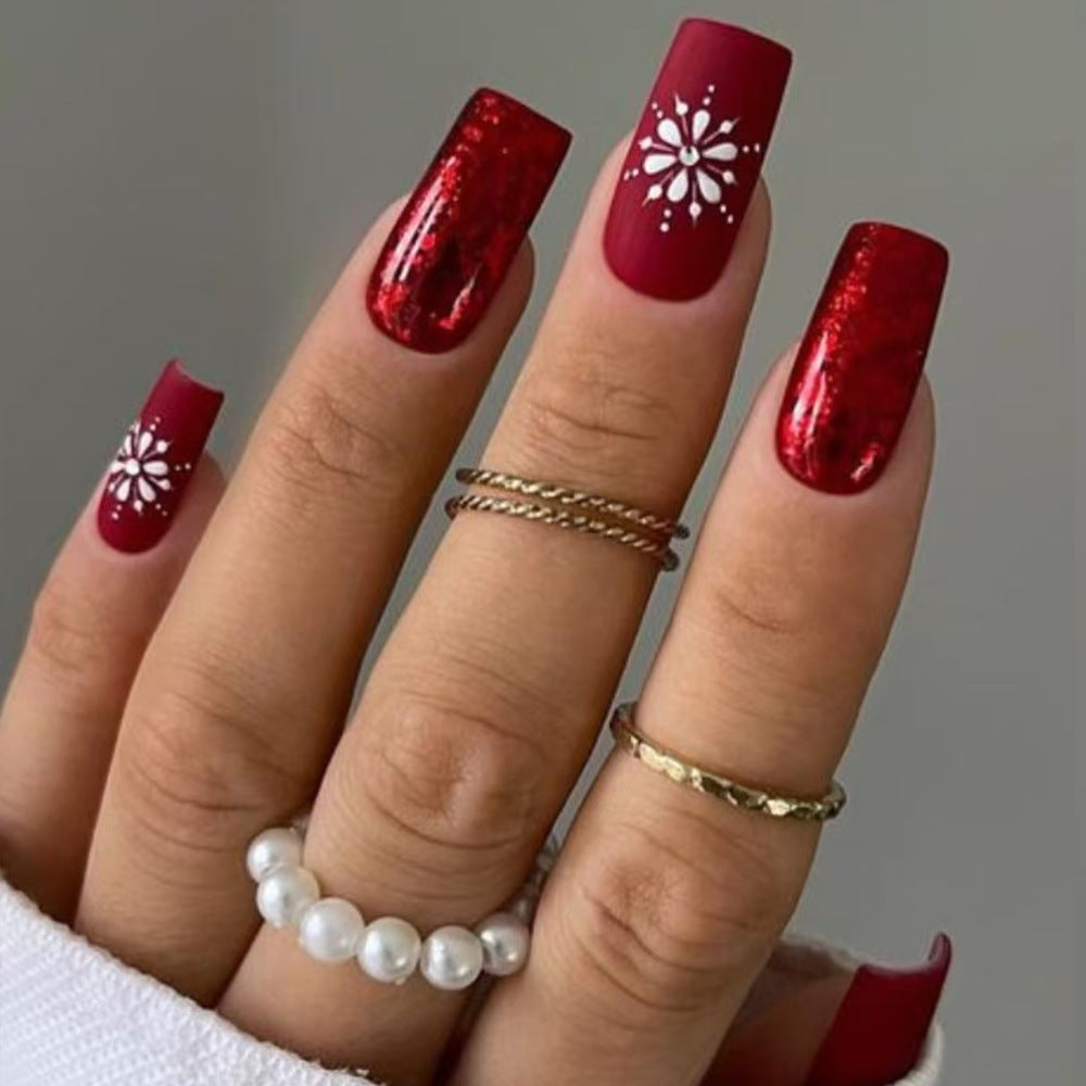 Elegante Press-On Nail Art Brehn