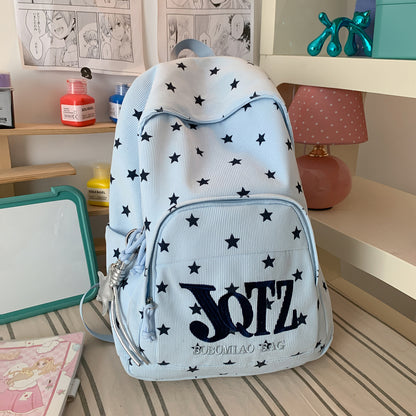 Stylische Sternenbedruckte Rucksack Brehn