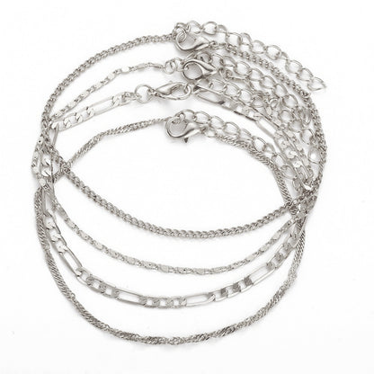 Elegante Doppelkettenfußkette Brehn