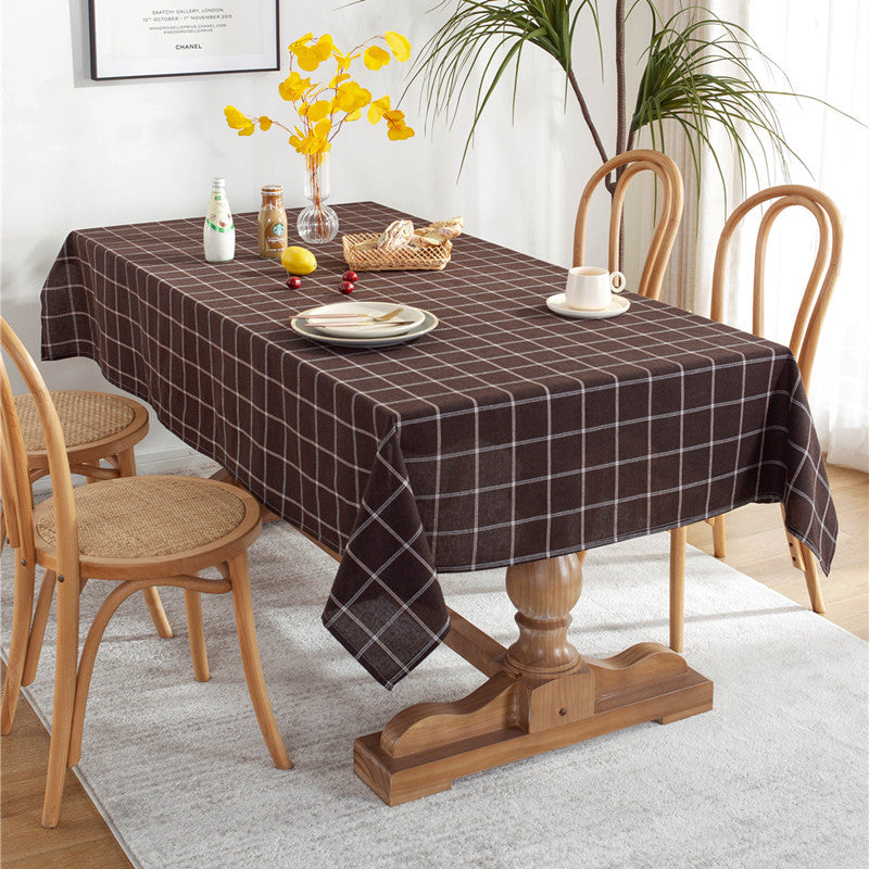 Moderne Klassische Karierte Tischdecke