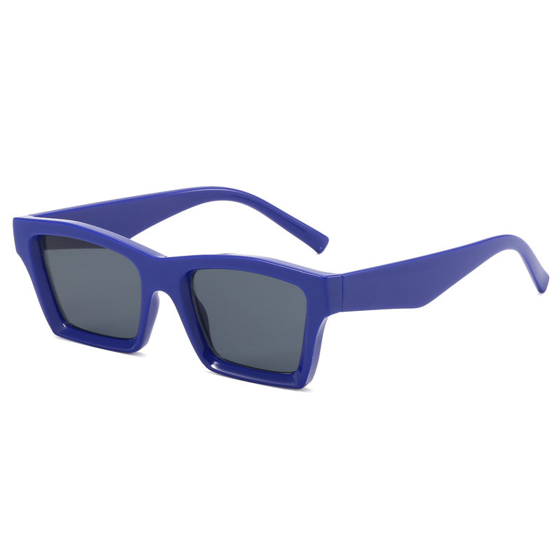 Damen Trendige Sonnenbrille mit breitem Rahmen Brehn