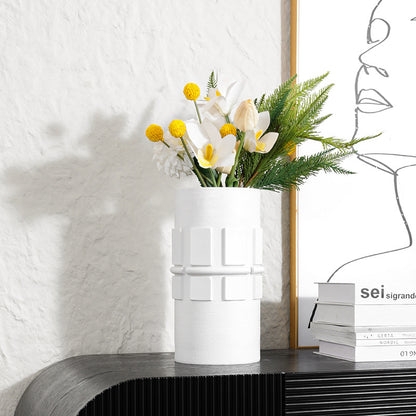 Moderner minimalistischer Keramikblumenvasen