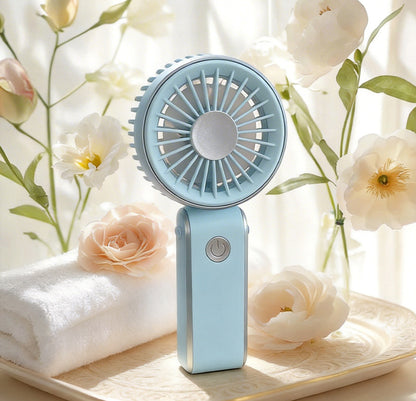 Damen tragbarer Mini-Handventilator mit intelligentem Luftstrom Brehn