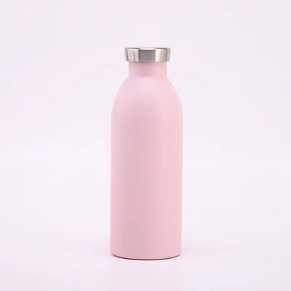 Damen isolierte Edelstahl Trinkflasche mit ergonomischem Design Brehn