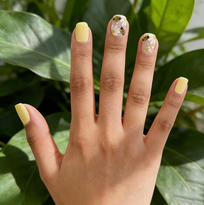 Natur-inspiriertes Nagelkunst-Set Brehn