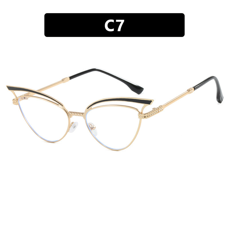 Damen Cat-Eye Brille mit filigranem Designelement Brehn