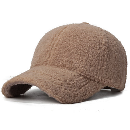 Damen Plüsch Fleece Baseballcap Brehn