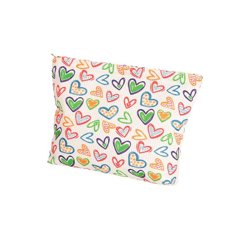 Verspielt Bogenmuster Make-up Tasche Brehn