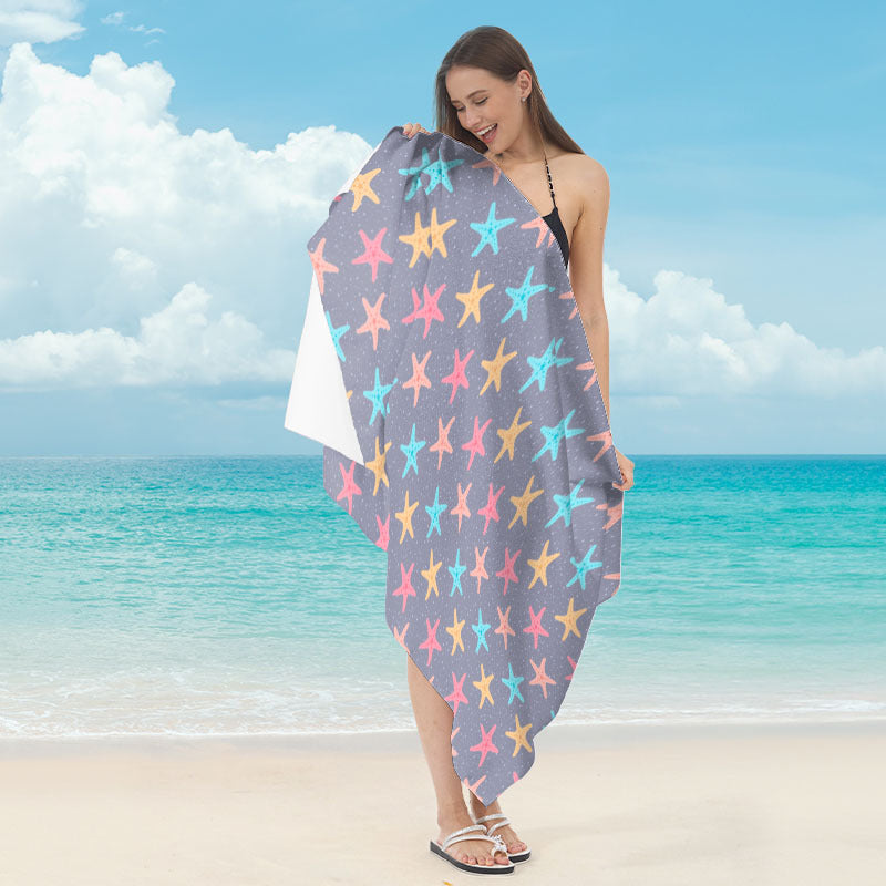 Strandtuch mit maritimem Sternenmotiv Brehn
