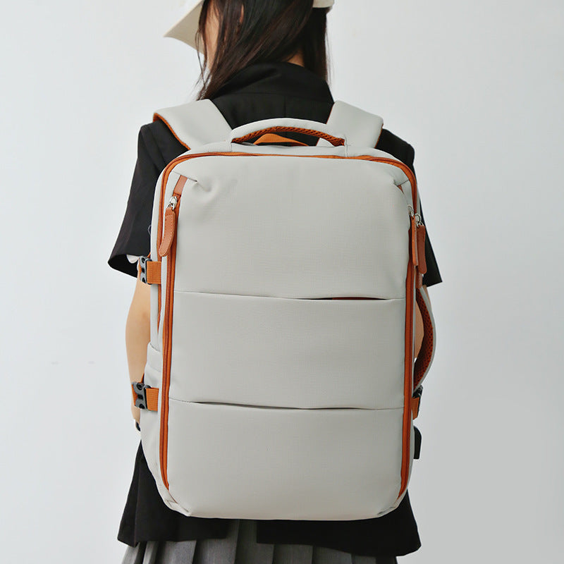 Schlanker Mehrfachfächer-Rucksack Brehn