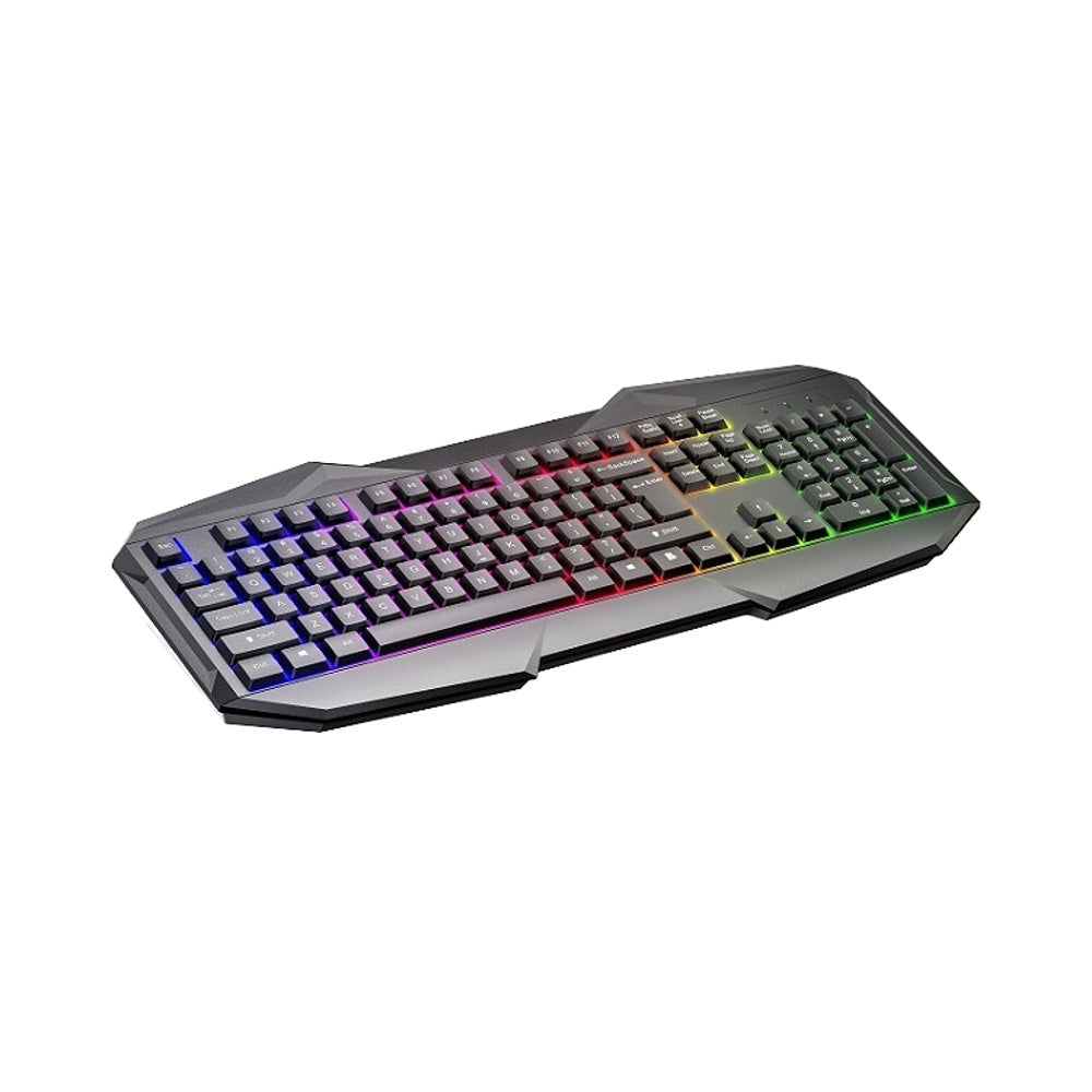 Rgb Beleuchtete Gaming-Tastatur mit Ergonomischem Design Brehn