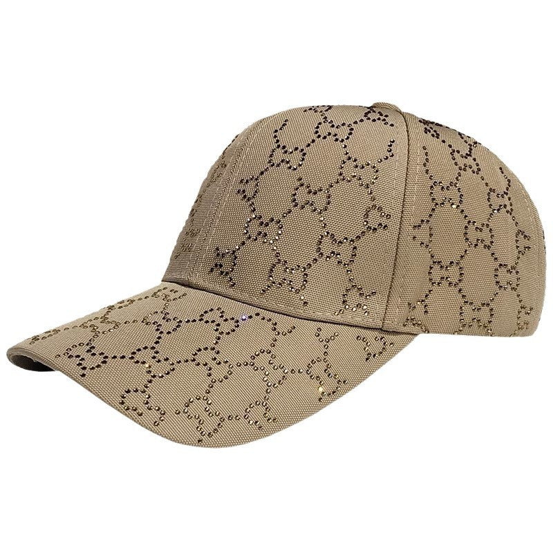 Damen Mode Laser-Cut Baseballcap Brehn
