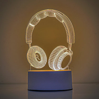 LED Tiger Figur Dekorative Lampe