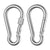 Sicherungs-Karabiner Mit Schraubverschluss Und Hochleistungsstruktur Brehn