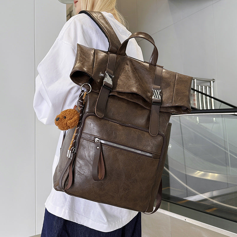 Stilvoller Leder-Rucksack Brehn