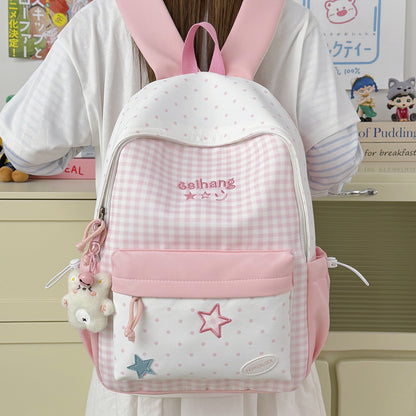 Stylischer gemusterter Rucksack Brehn