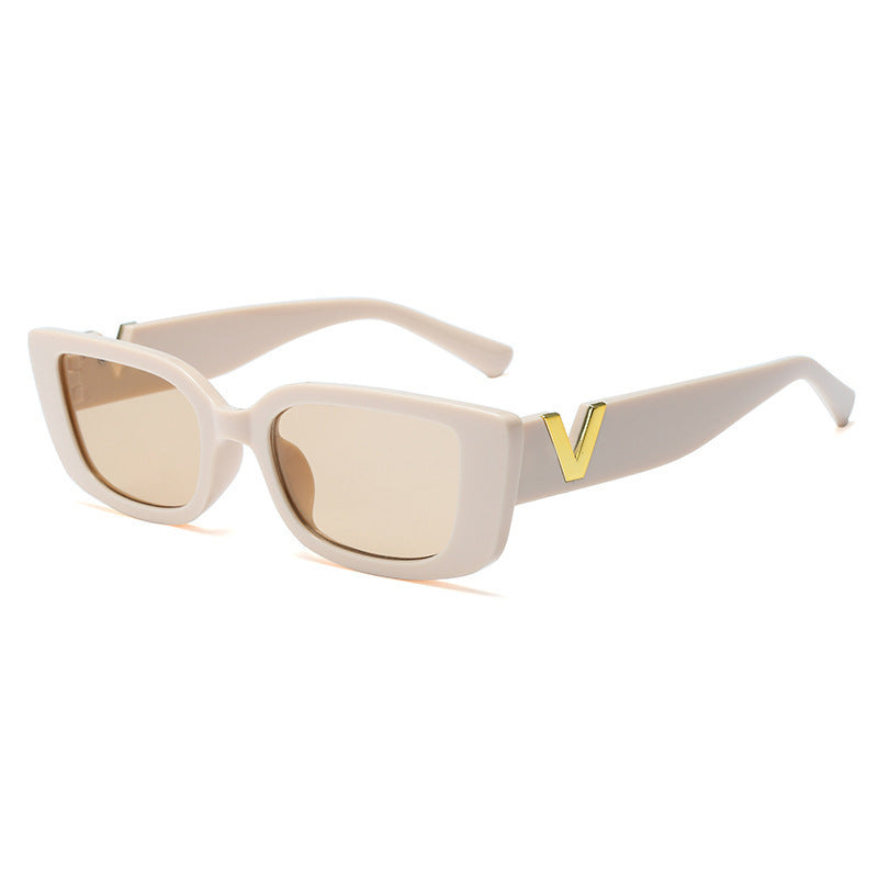 Damen modische Sonnenbrille im trendigen Leopardenmuster Brehn