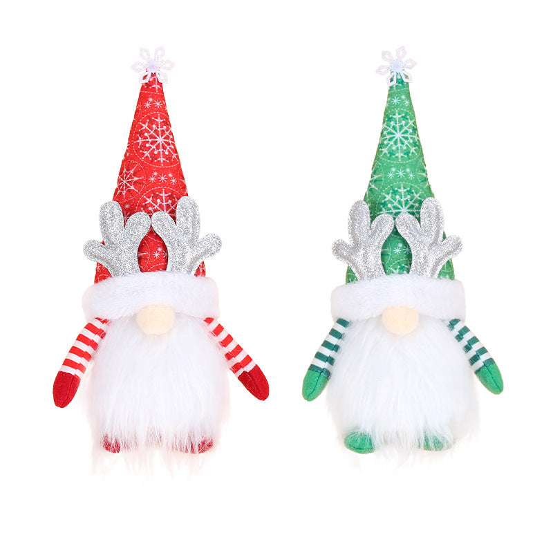 Dekorative Feiertagsgnome Figur Brehn