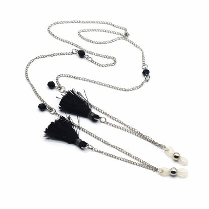 Elegante Quasten Brillen Kette Brehn