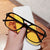 Fette geometrische Rahmenbrille Brehn