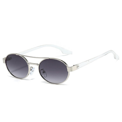 Retro-inspirierte runde Rahmen Sonnenbrille Brehn