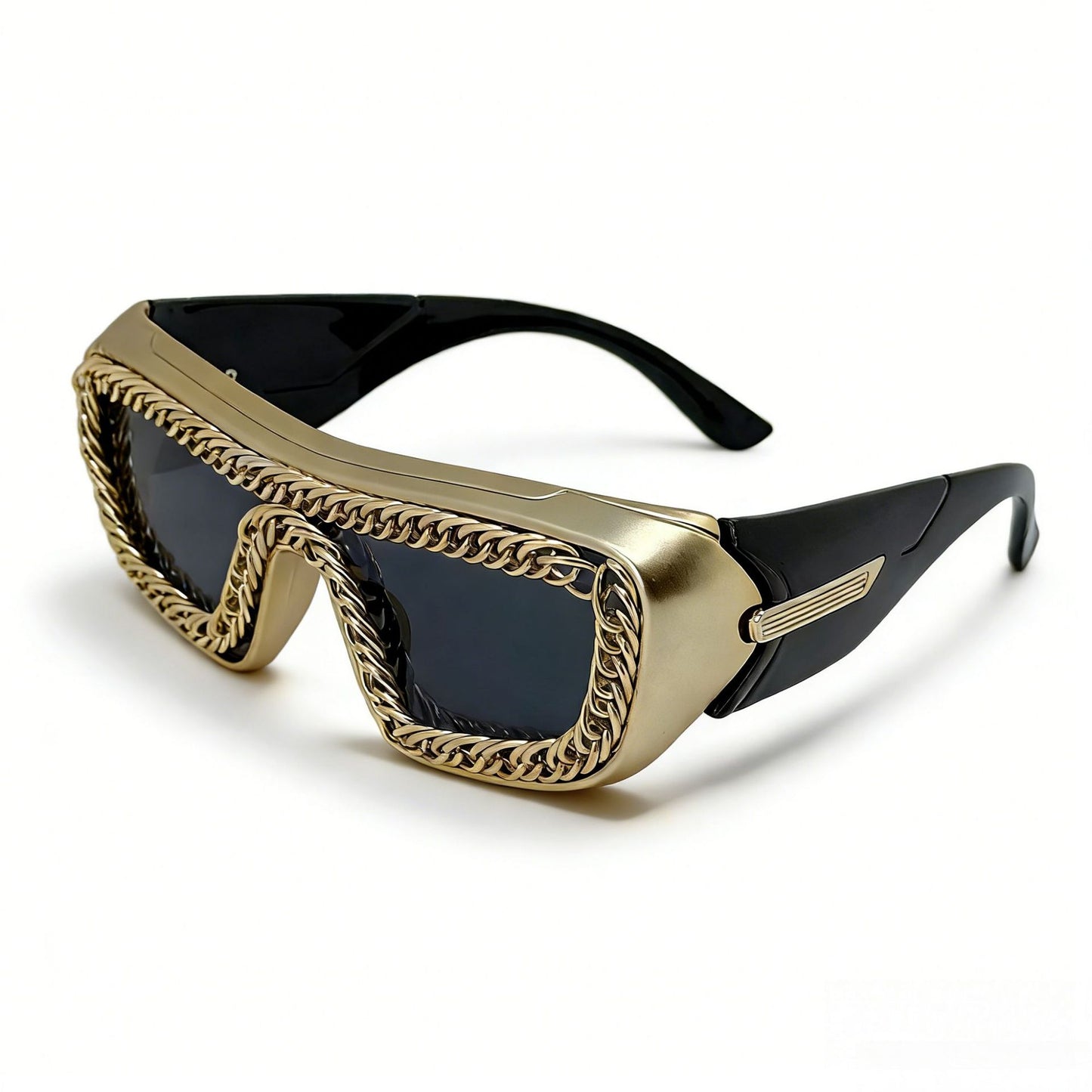 Damen Sonnenbrille mit einzigartigem Kettenrahmen Brehn