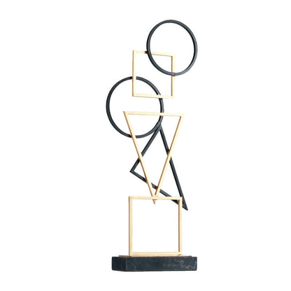 Moderne abstrakte Metallpflanze Skulptur