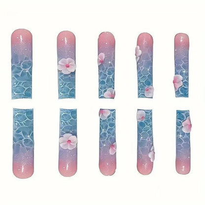 Floral Art Press-On Nail Extensions Brehn 1787913679