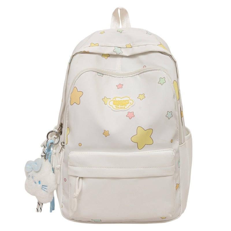 Verspielter Sternen Druck Rucksack Brehn