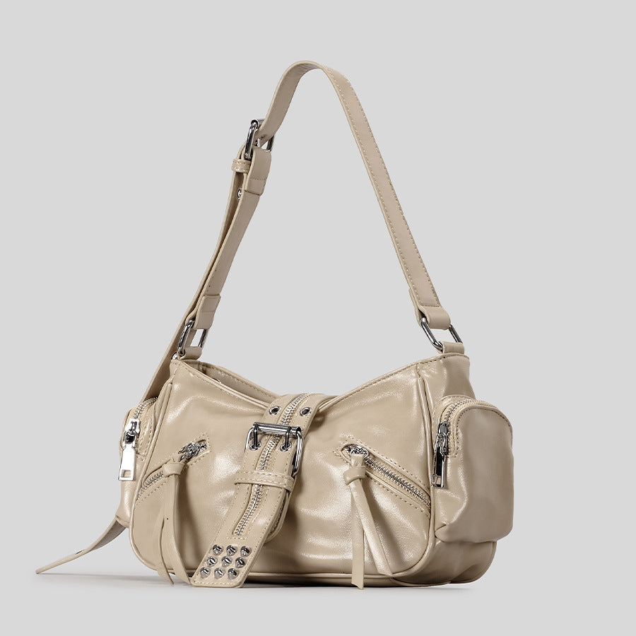 Mehrfachtaschen Schulterhandtasche