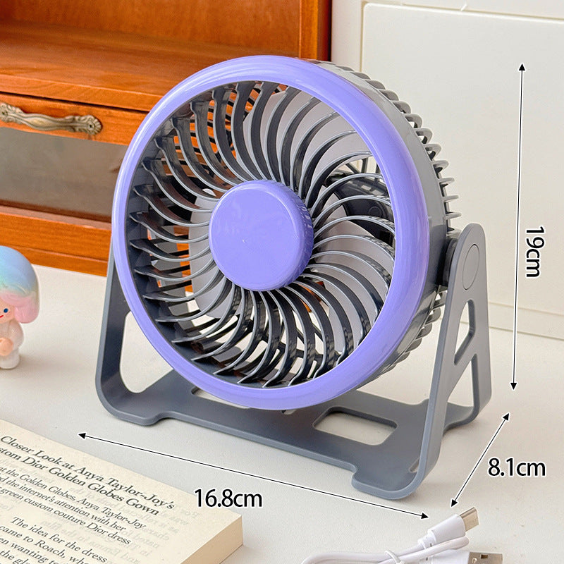 Unisex Tragbarer Mini Ventilator mit klappbarem Standfuß Brehn