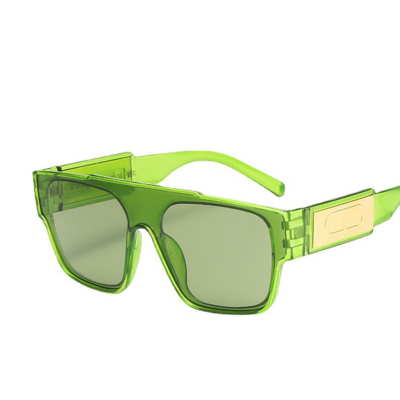 Damen Modische oversized Schlagschutz-Sonnenbrille im extravaganten Design Brehn
