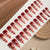 Kunstnagelset mit eleganten, geometrischen Designs Brehn
