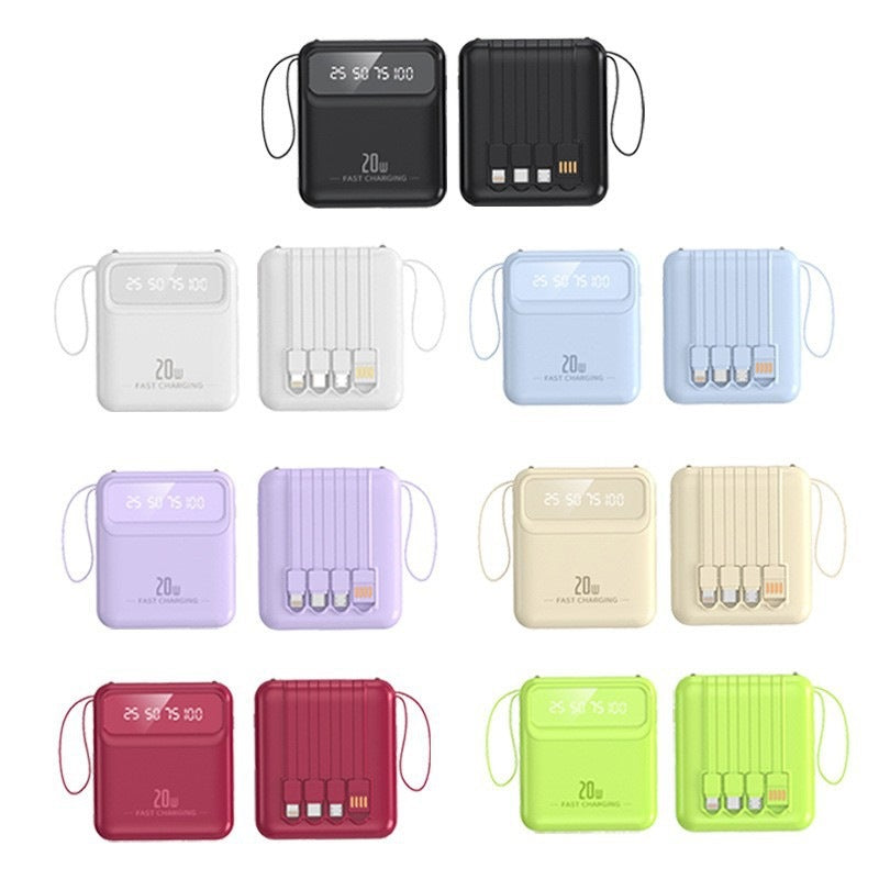 Tragbare Powerbank mit integrierter Multifunktionsladetechnologie Brehn