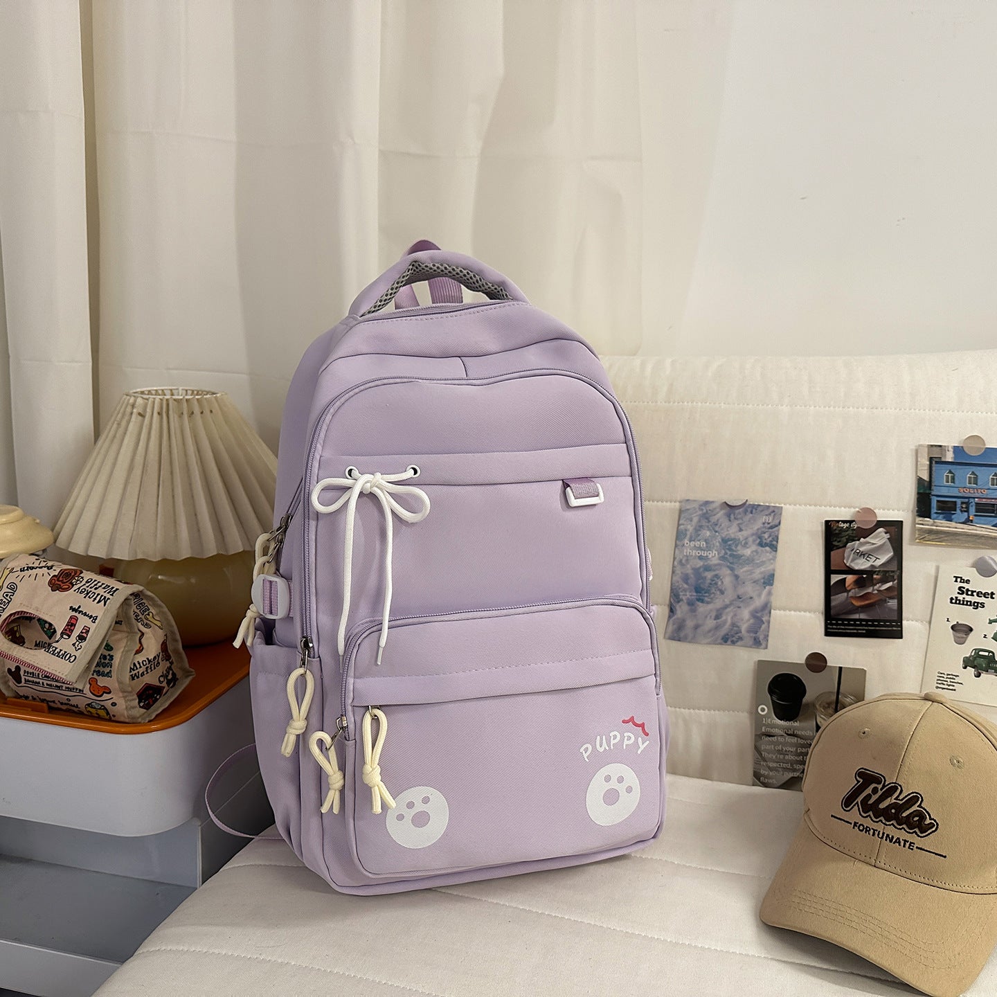 Verspielter Charakterdesign-Rucksack Brehn