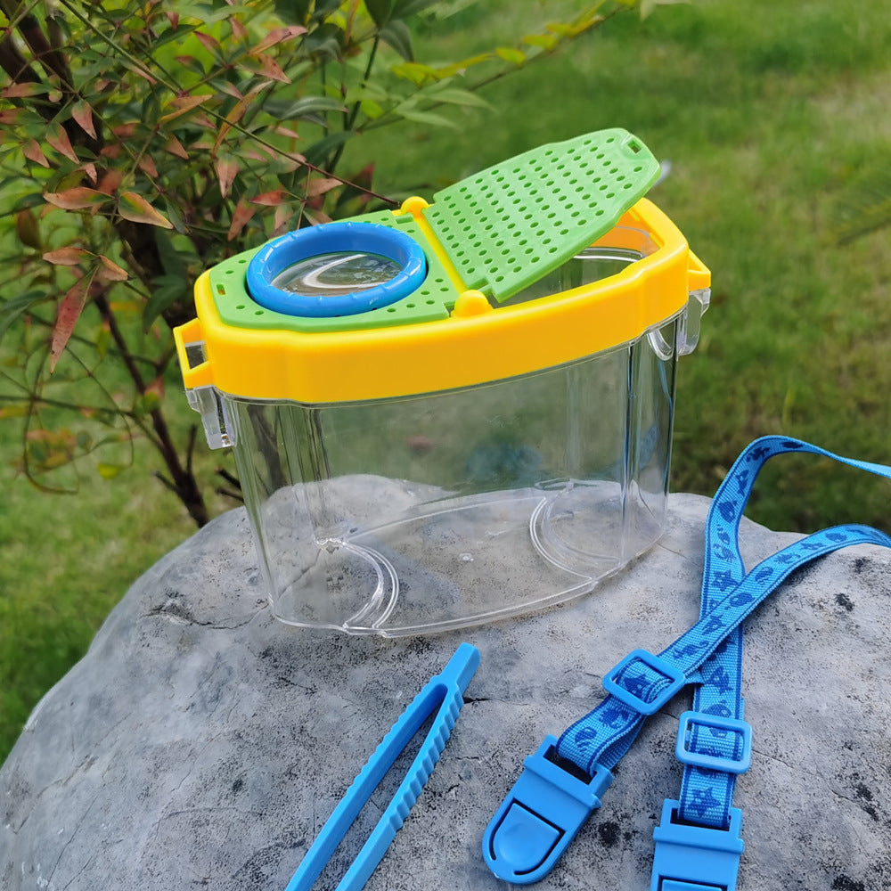 Unisex Aufbewahrungsspielzeug mit Vergrößerungsglas Brehn