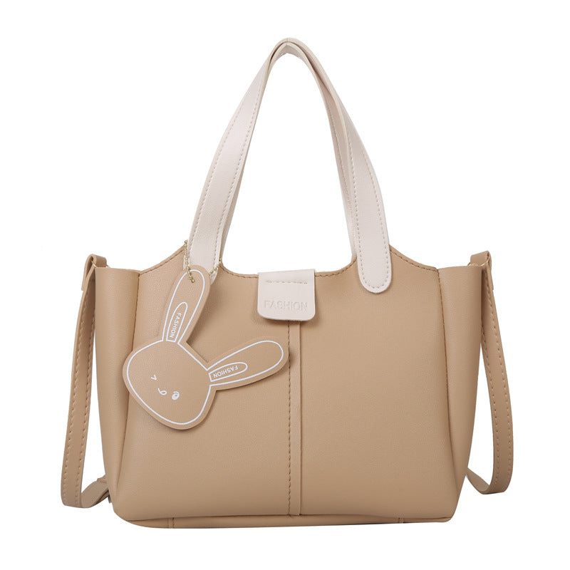 Strukturierte Kunstleder-Handtasche Brehn