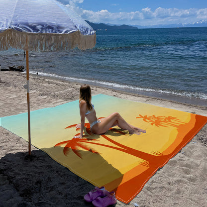 Mandala Design Strandmatte Brehn