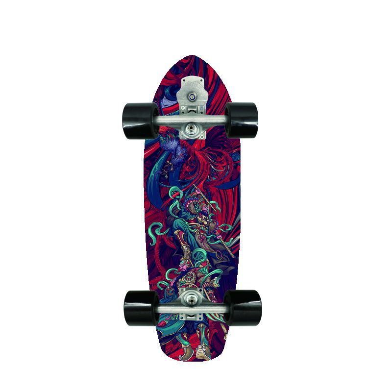 Retro-inspirierter Mini Cruiser Skateboard Brehn