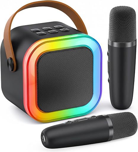 Tragbarer Bluetooth Karaoke Lautsprecher Brehn