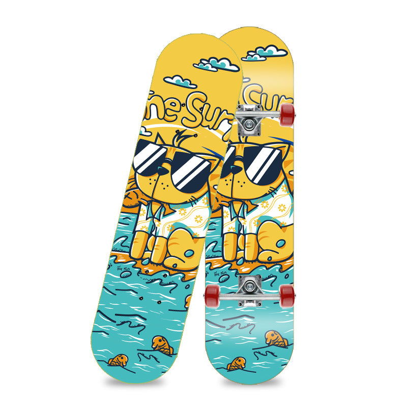 Einhorn-Themen-Skateboard Brehn