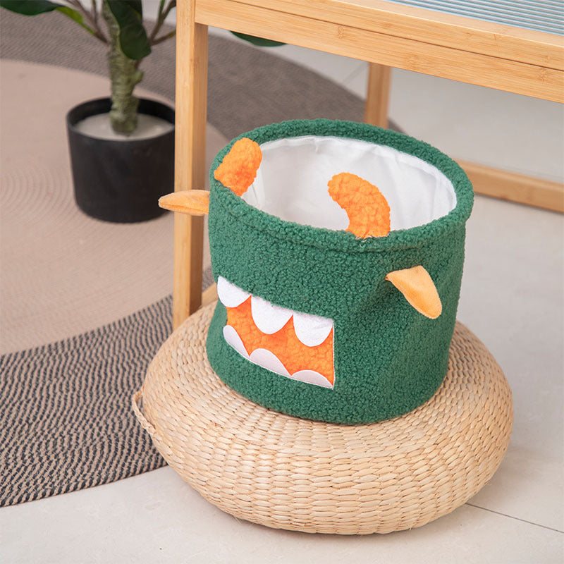 Aufbewahrungskorb im niedlichen Monsterdesign