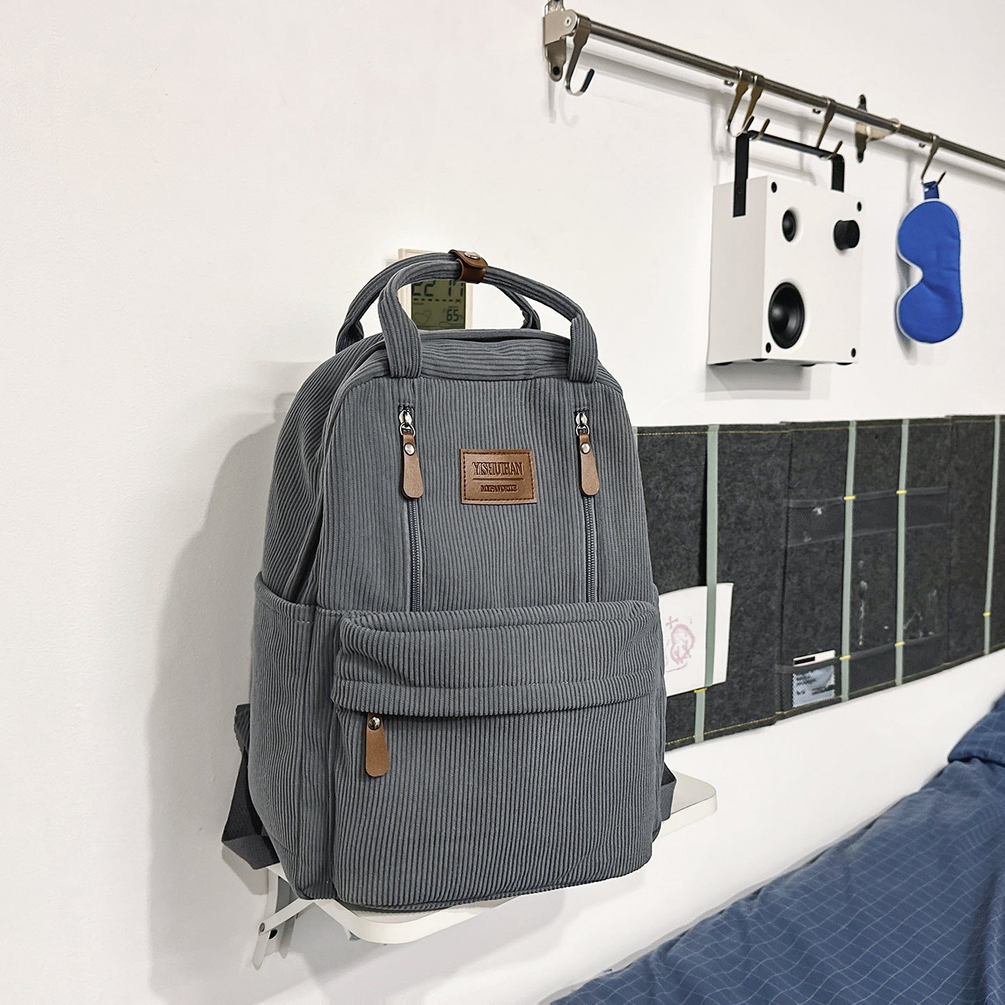 Corduroy Schule Rucksack