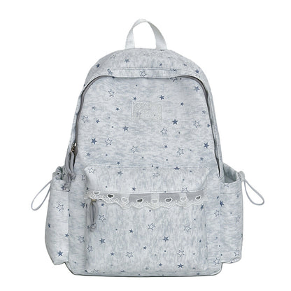 Stylischer Sternmuster-Rucksack Brehn