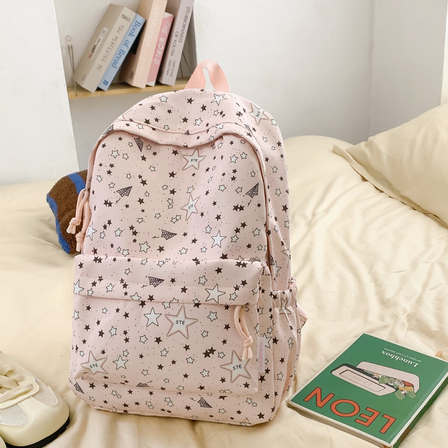 Sternmuster-Schulrucksack