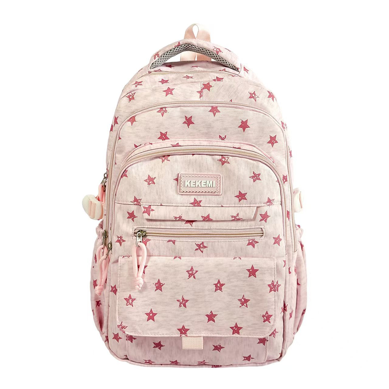 Multi-Pocket Sternmuster Rucksack Brehn