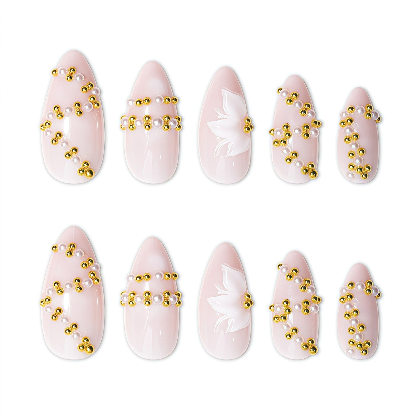 Elegante Blumennagelverbesserungen Brehn